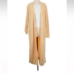 Free People Beach womans duster Open Cardigan sweater size M